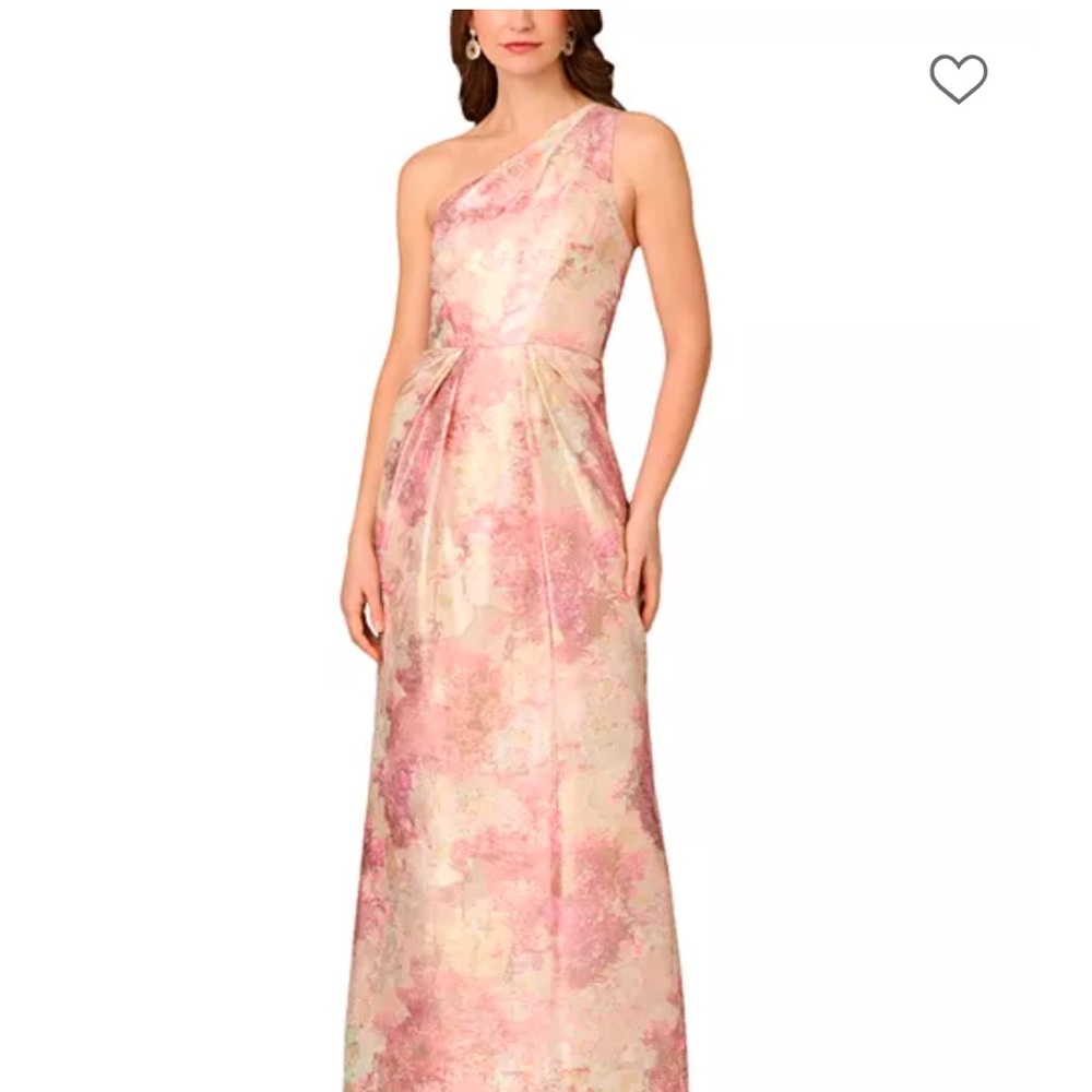 Adrianna Papell Blush Pink Dress